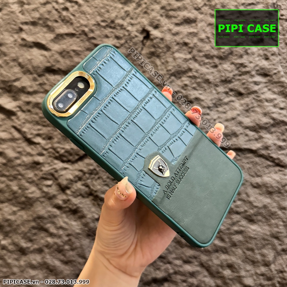 Ốp Lưng iPhone 7 Plus / 8 Plus - Lux - Xanh Rêu