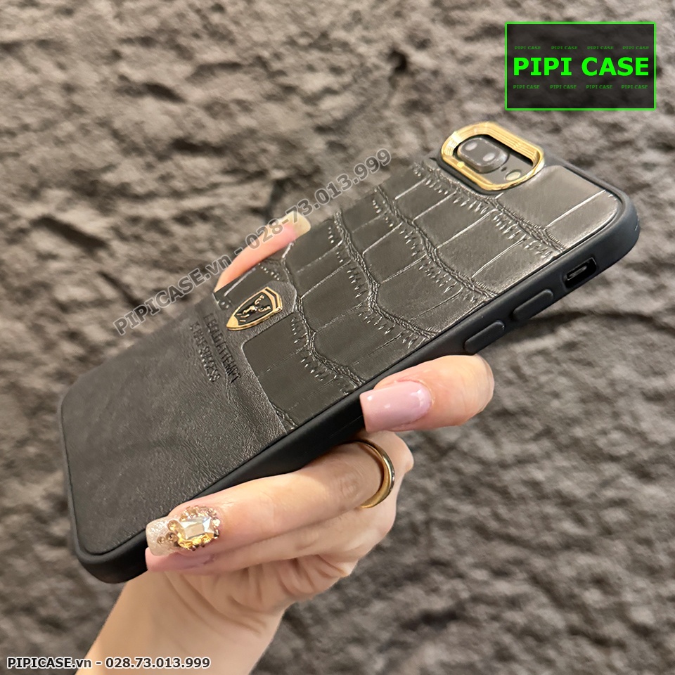 Ốp Lưng iPhone 7 Plus / 8 Plus - Lux - Đen