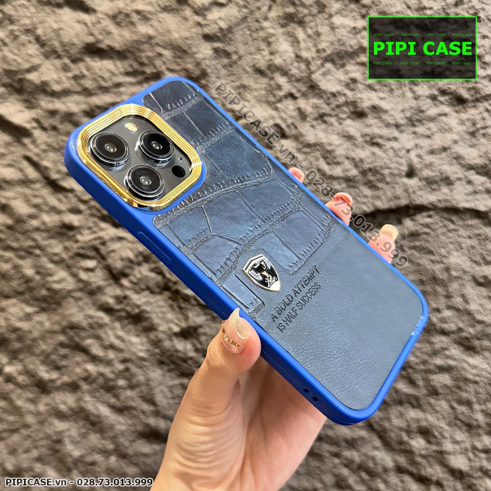 Ốp Lưng iPhone 15 Pro Max - Lux - Xanh Dương