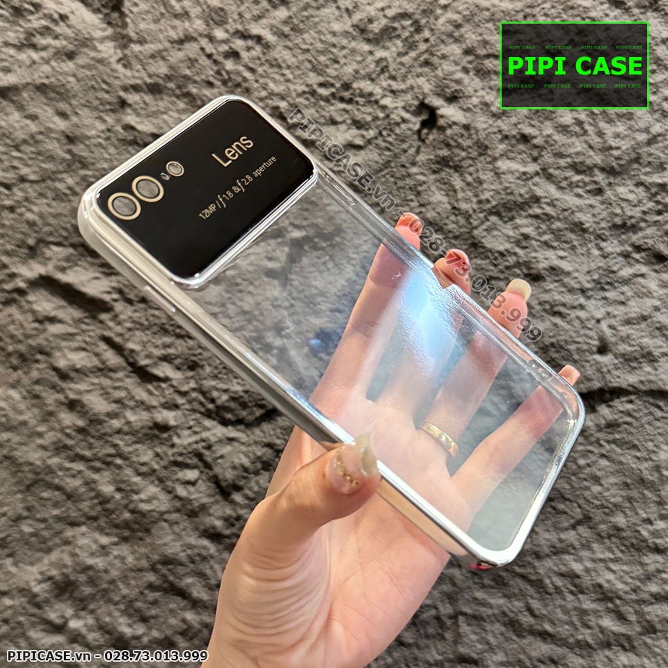 Ốp Lưng iPhone 7 Plus / 8 Plus - Simple Lens - Bạc