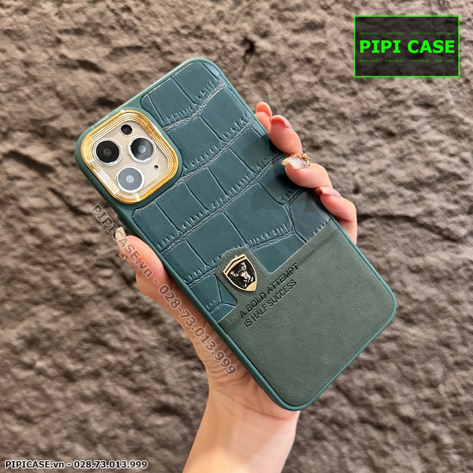 Ốp Lưng iPhone 11 Pro Max - Lux - Xanh Rêu