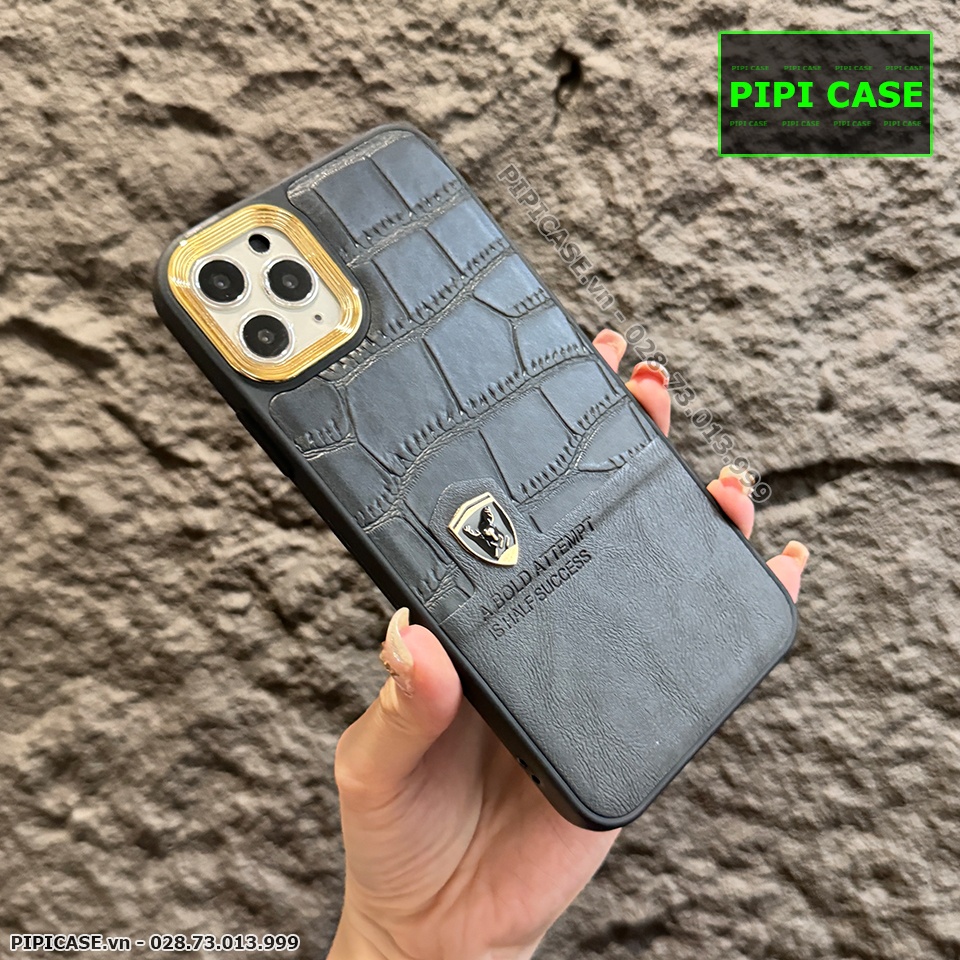 Ốp Lưng iPhone 11 Pro Max - Lux - Đen
