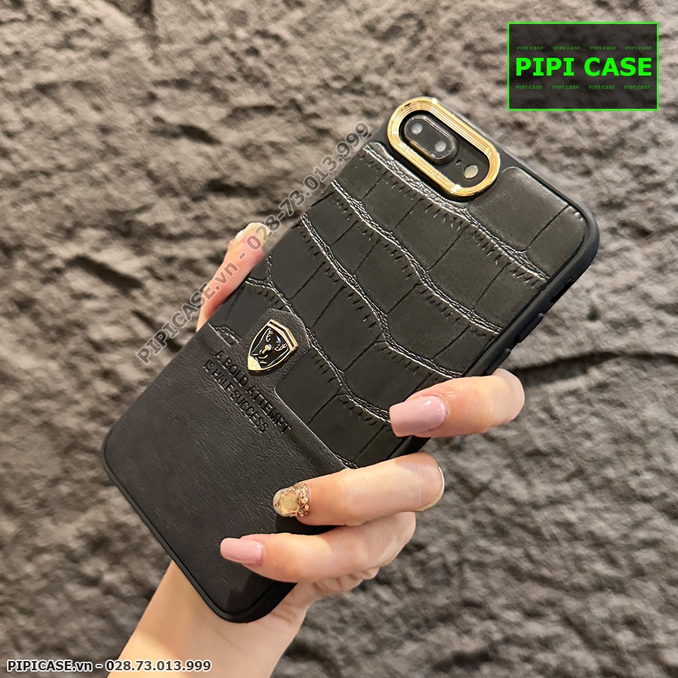Ốp Lưng iPhone 7 Plus / 8 Plus - Lux - Đen