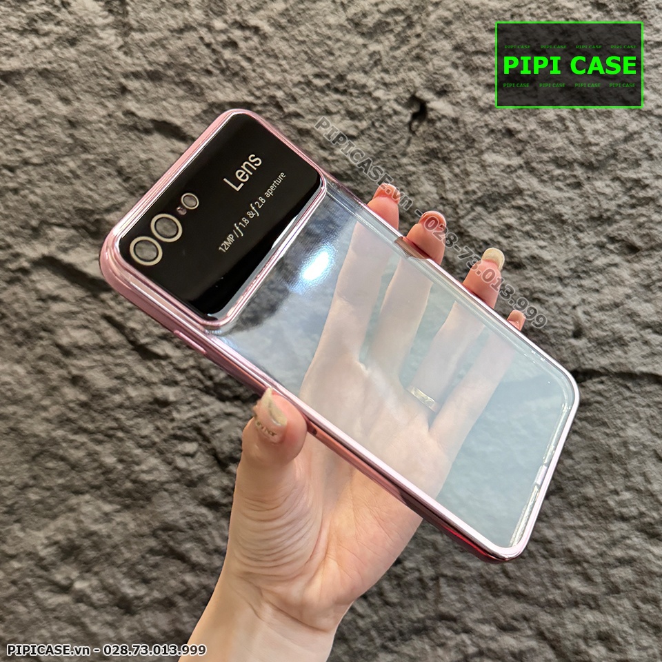 Ốp Lưng iPhone 7 Plus / 8 Plus - Simple Lens - Hồng