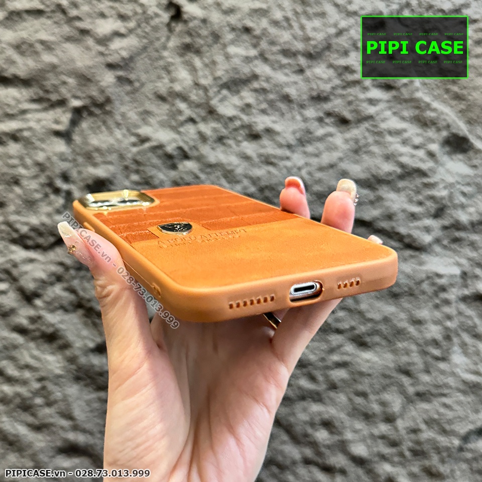 Ốp Lưng iPhone 11 Pro Max - Lux - Nâu