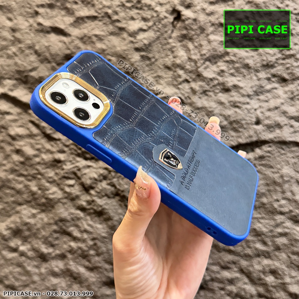 Ốp Lưng iPhone 12 Pro Max - Lux - Xanh Dương