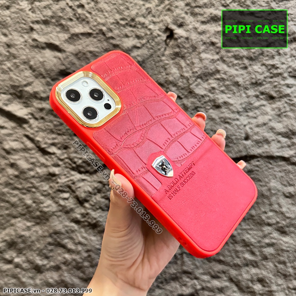 Ốp Lưng iPhone 12 Pro Max - Lux - Đỏ