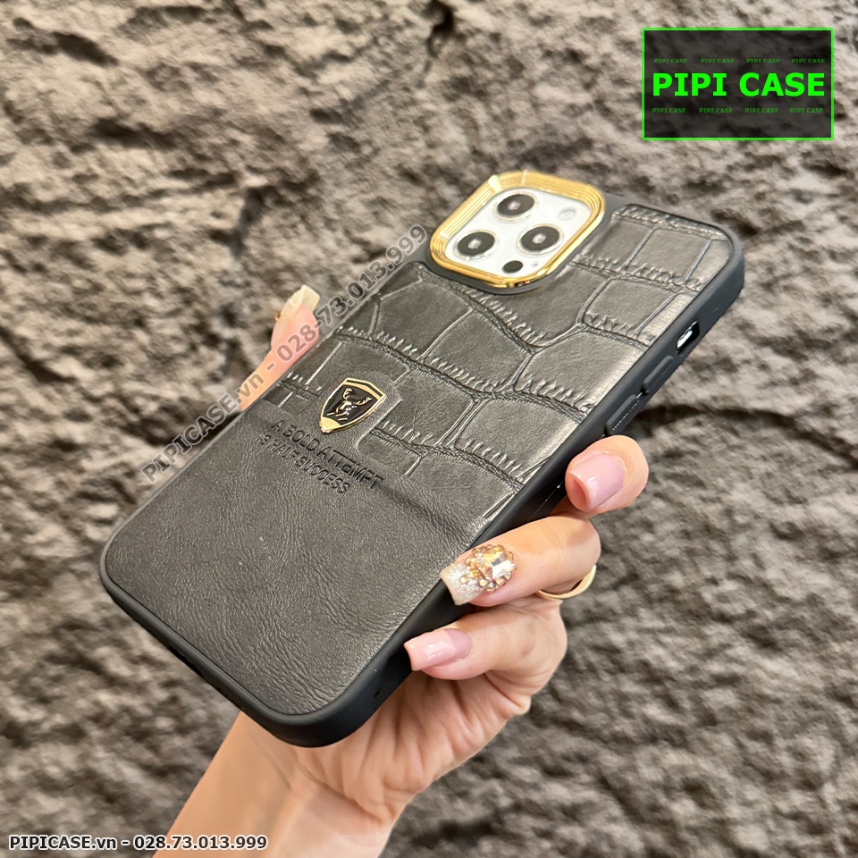 Ốp Lưng iPhone 12 Pro Max - Lux - Đen
