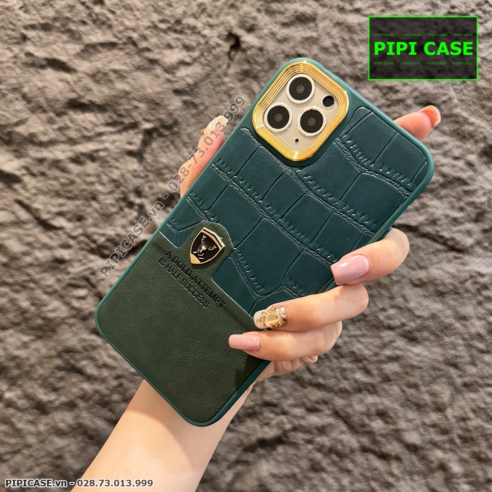 Ốp Lưng iPhone 11 Pro Max - Lux - Xanh Rêu