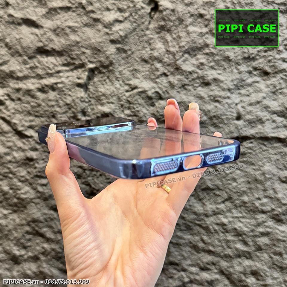 Ốp Lưng iPhone 14 Pro Max - Simple Lens - Xanh Nhạt