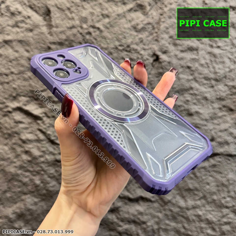 Ốp Lưng iPhone 12 Pro Max - Pom - Tím