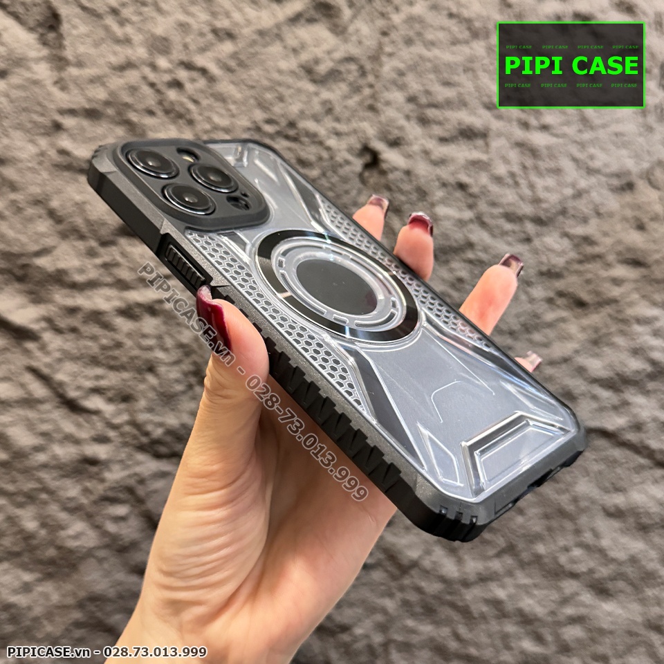Ốp Lưng iPhone 14 Pro Max - Pom - Đen