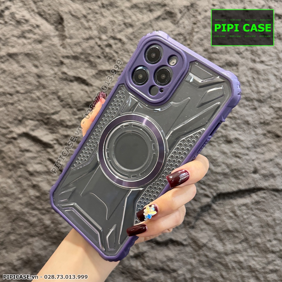 Ốp Lưng iPhone 12 Pro Max - Pom - Tím