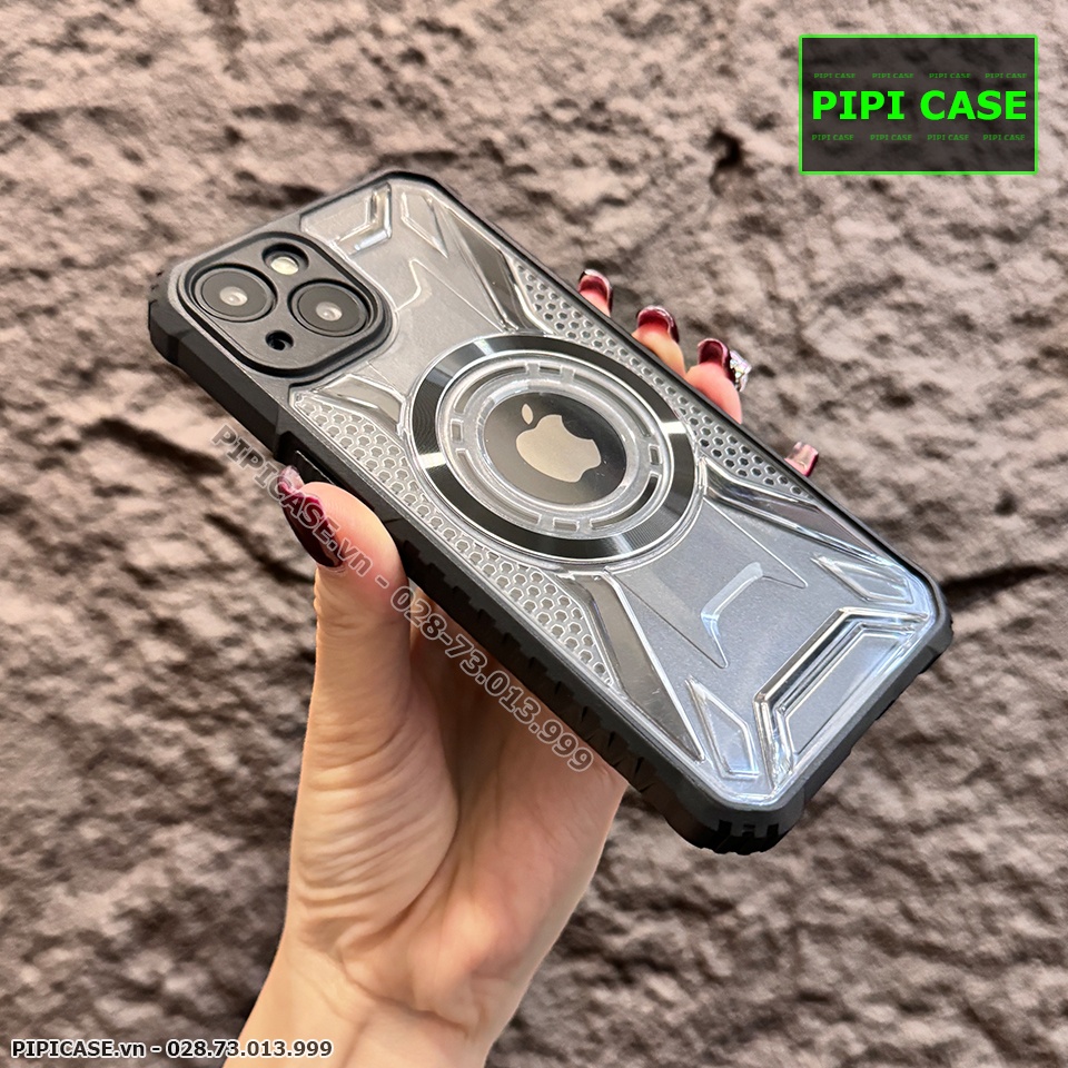 Ốp Lưng iPhone 14 - Pom - Đen