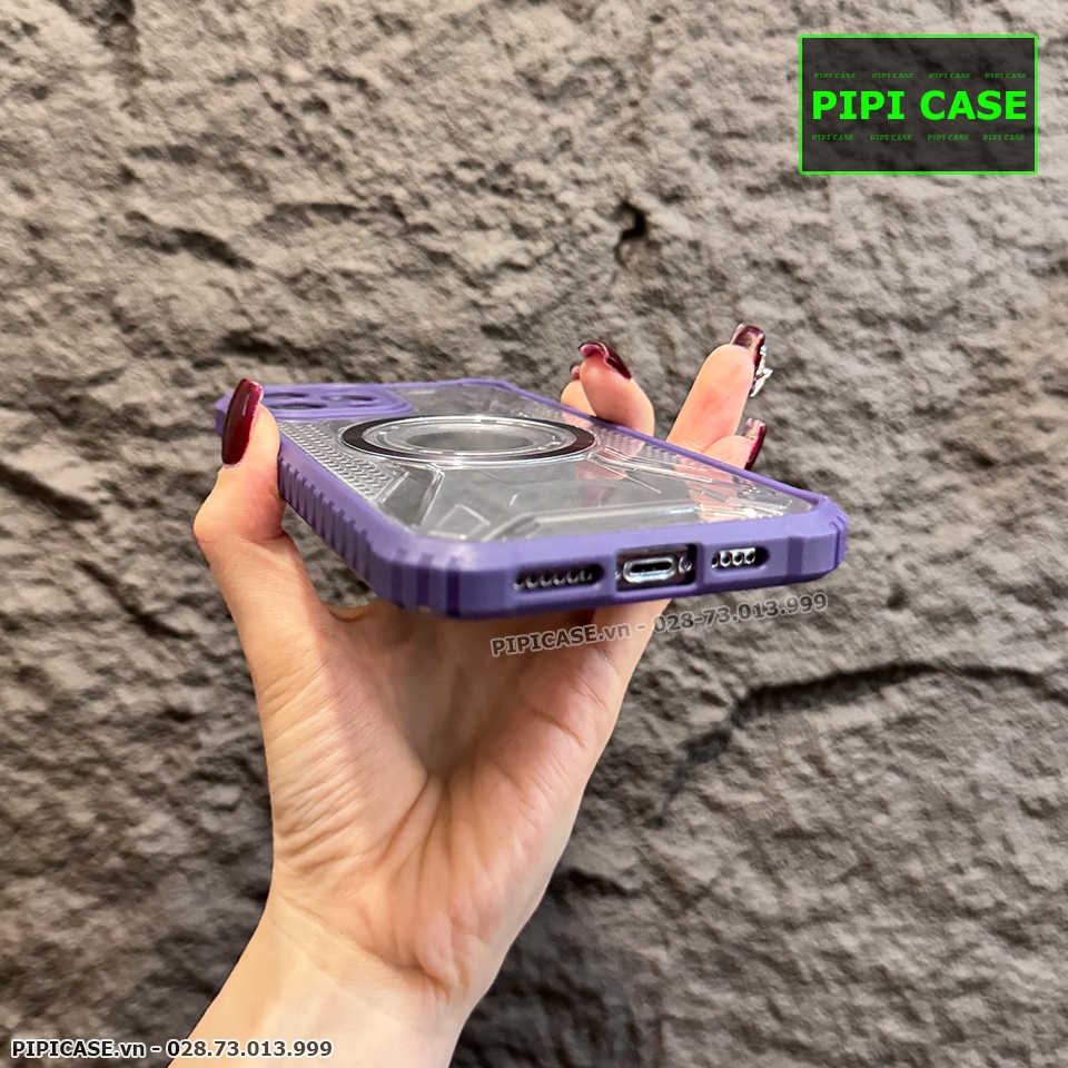 Ốp Lưng iPhone 12 Pro Max - Pom - Tím