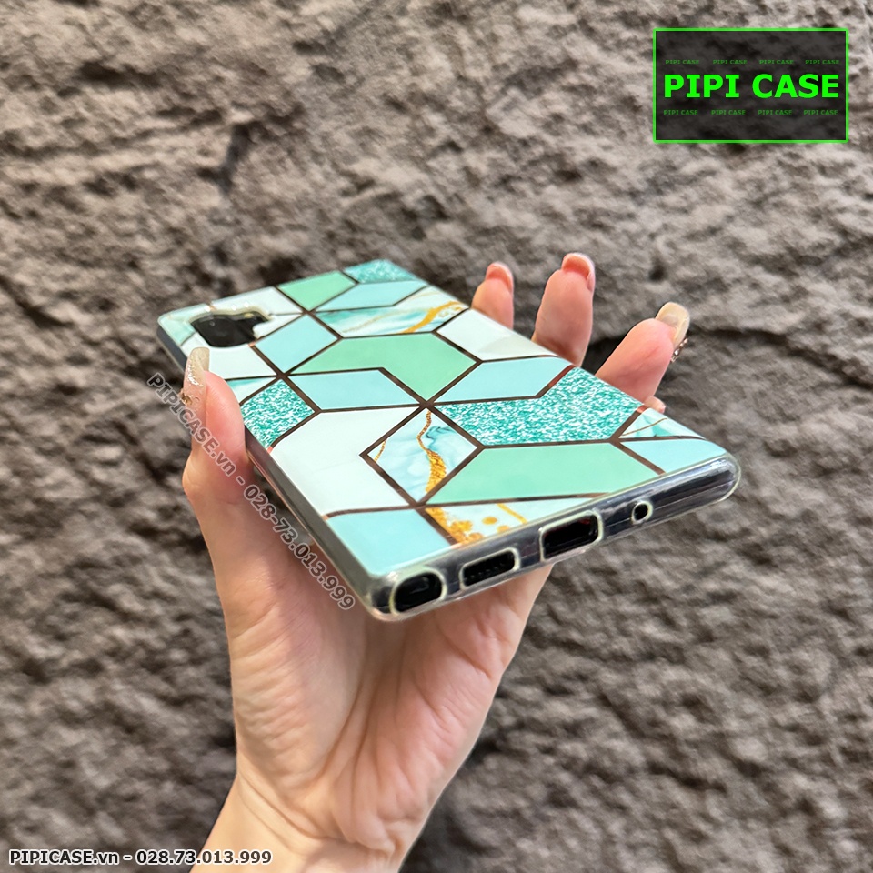 Ốp Lưng Samsung Note 10 Plus - Zizac - Xanh