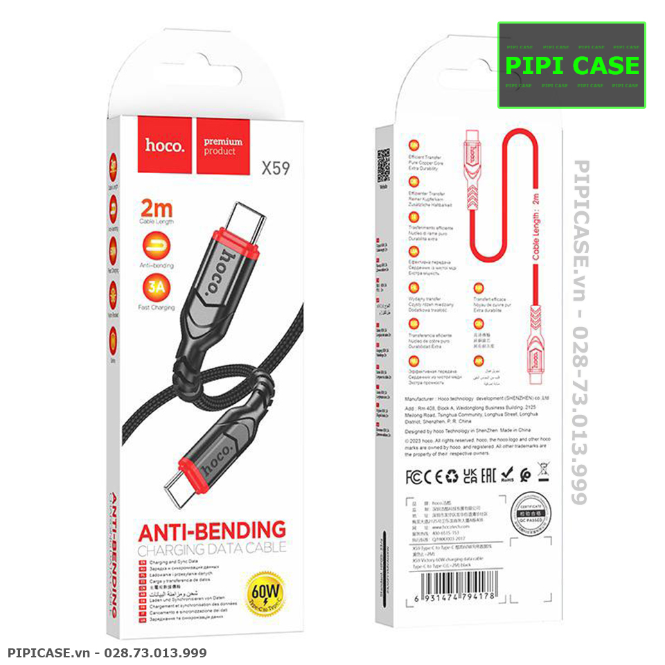 Dây Sạc Type C to type C iPhone 15 Pro Max / Macbook - 2M