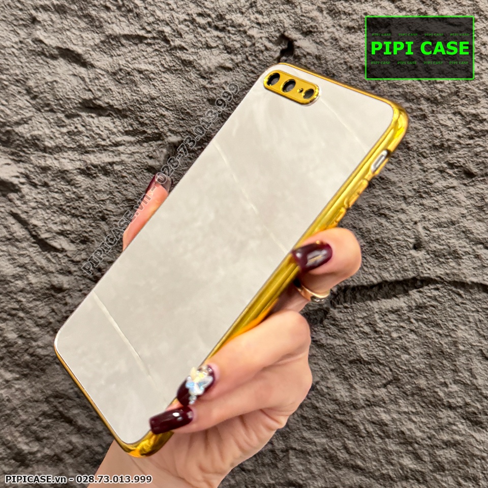 Ốp Lưng iPhone 7 Plus / 8 Plus - Alana - Bạc