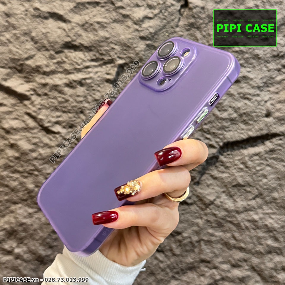 Ốp Lưng iPhone 14 Pro Max - Thin - Tím