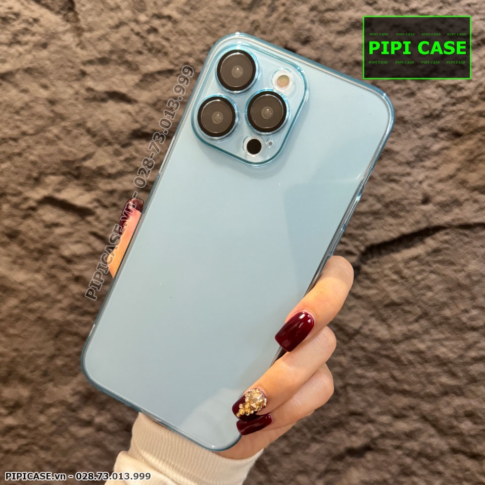 Ốp Lưng iPhone 13 Pro Max - Ping - Xanh