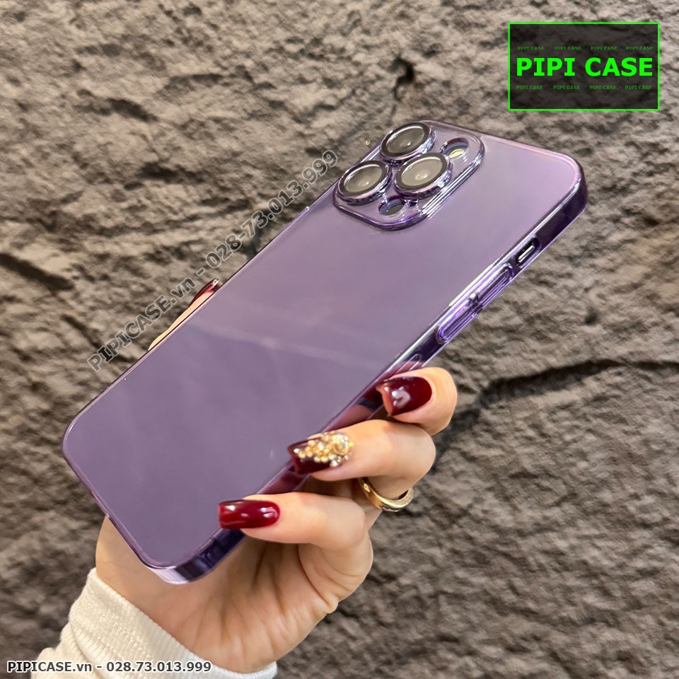 Ốp Lưng iPhone 13 Pro Max - Ping - Tím