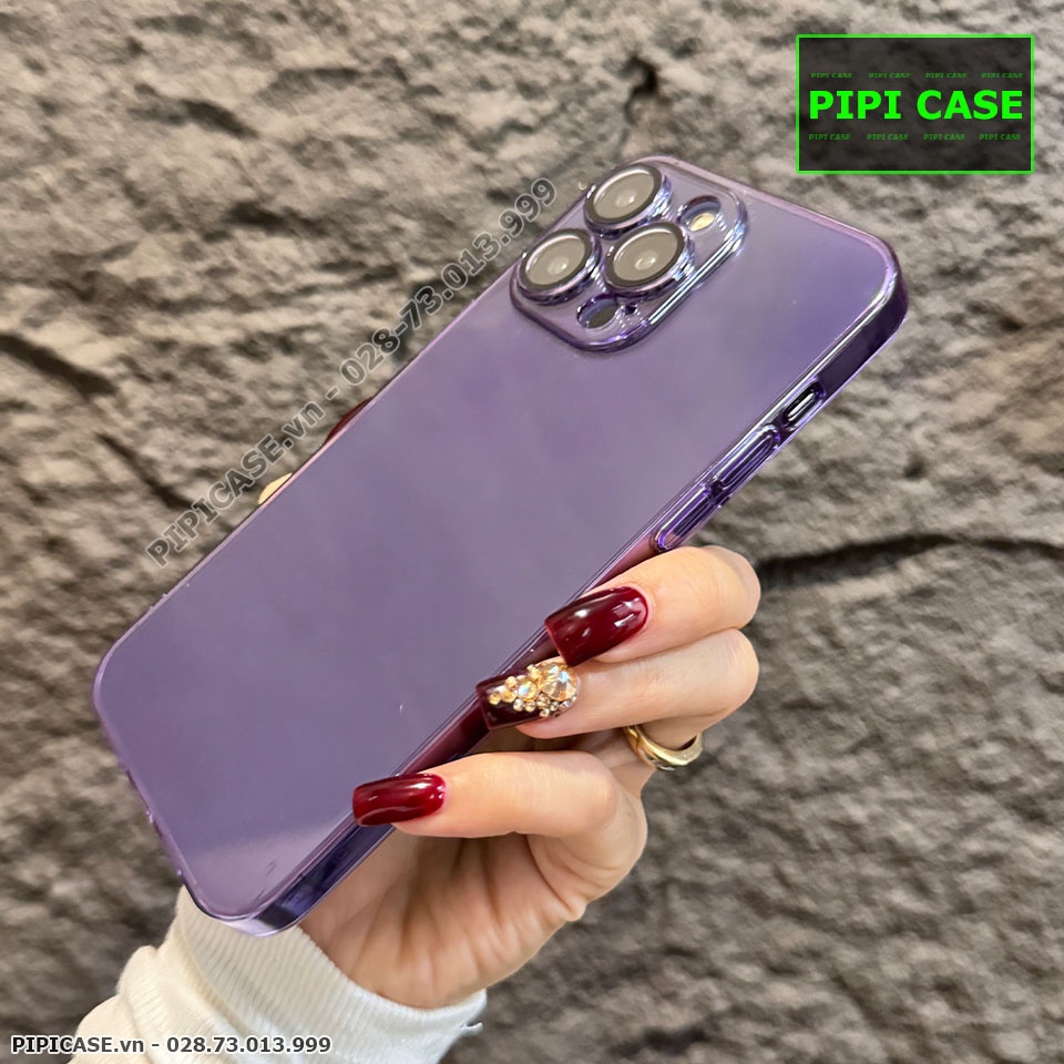 Ốp Lưng iPhone 13 Pro Max - Ping - Tím