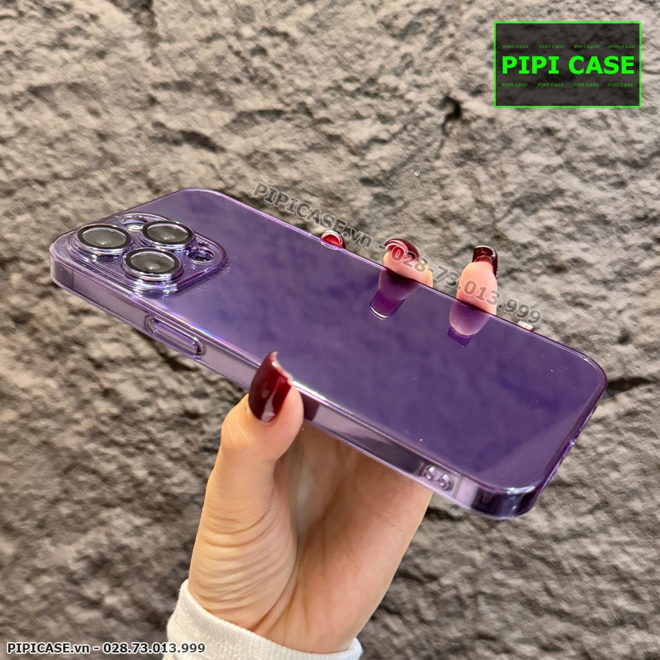 Ốp Lưng iPhone 13 Pro Max - Ping - Tím