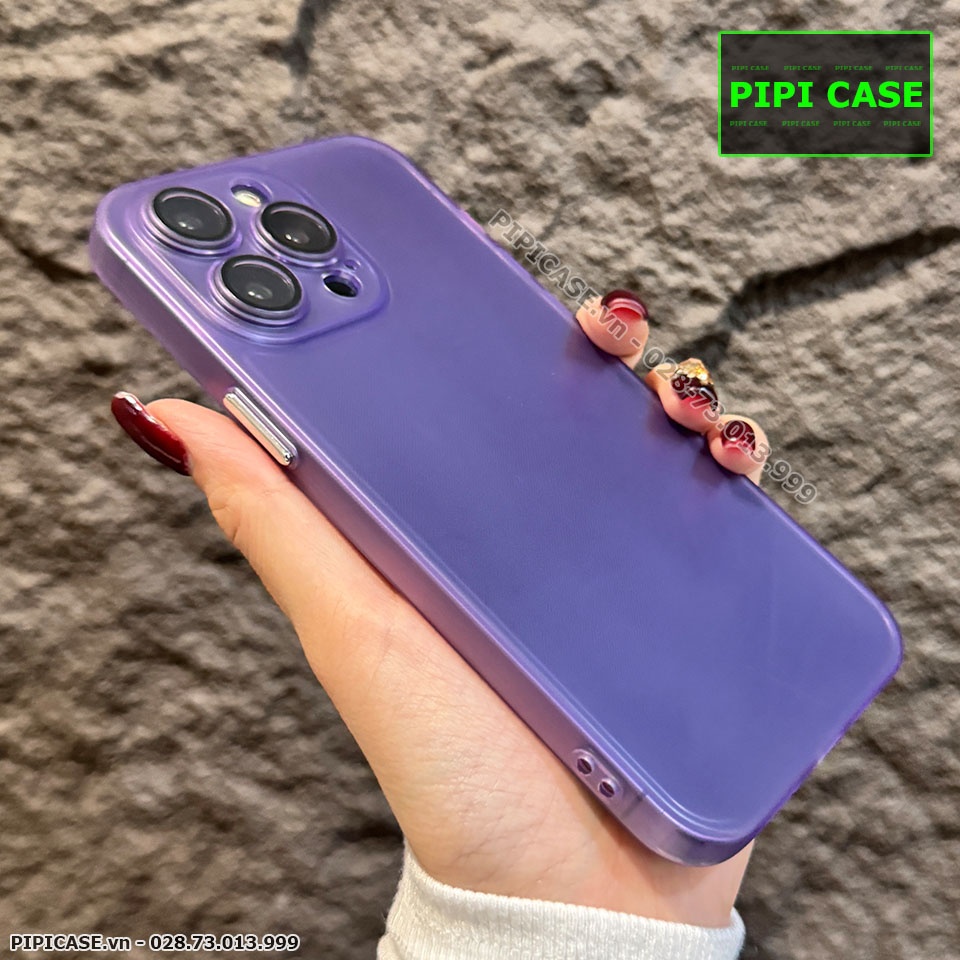 Ốp Lưng iPhone 13 Pro Max - Thin - Tím