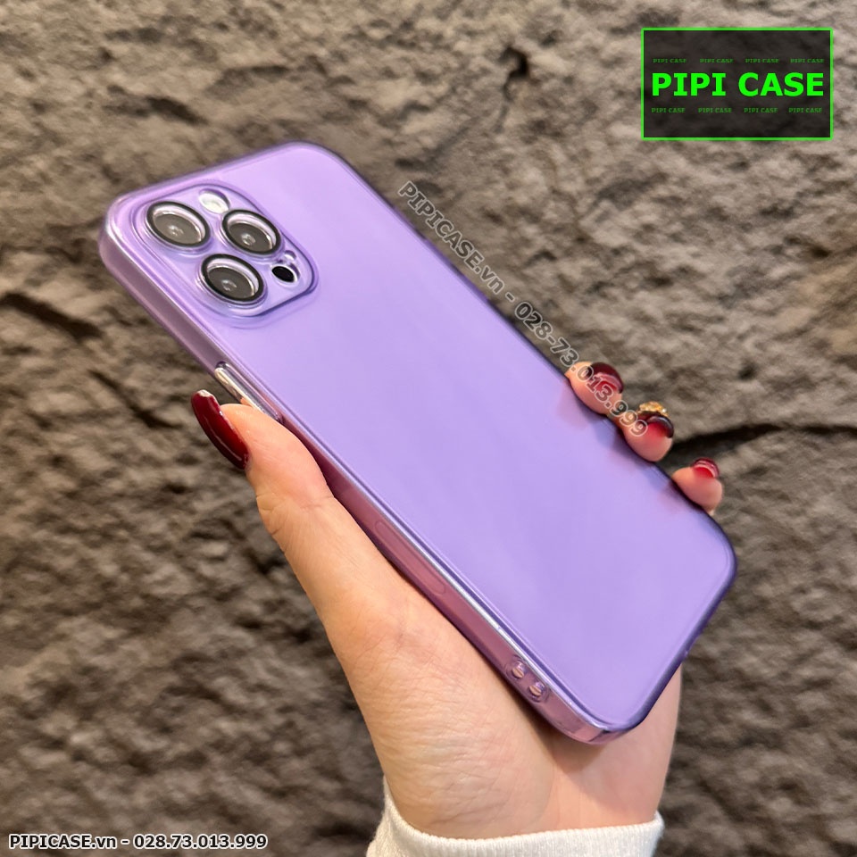 Ốp Lưng iPhone 12 Pro Max - Thin - Tím