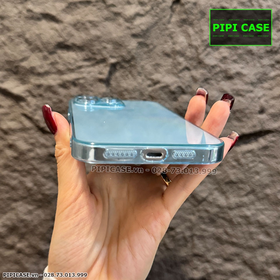 Ốp Lưng iPhone 13 Pro Max - Ping - Xanh