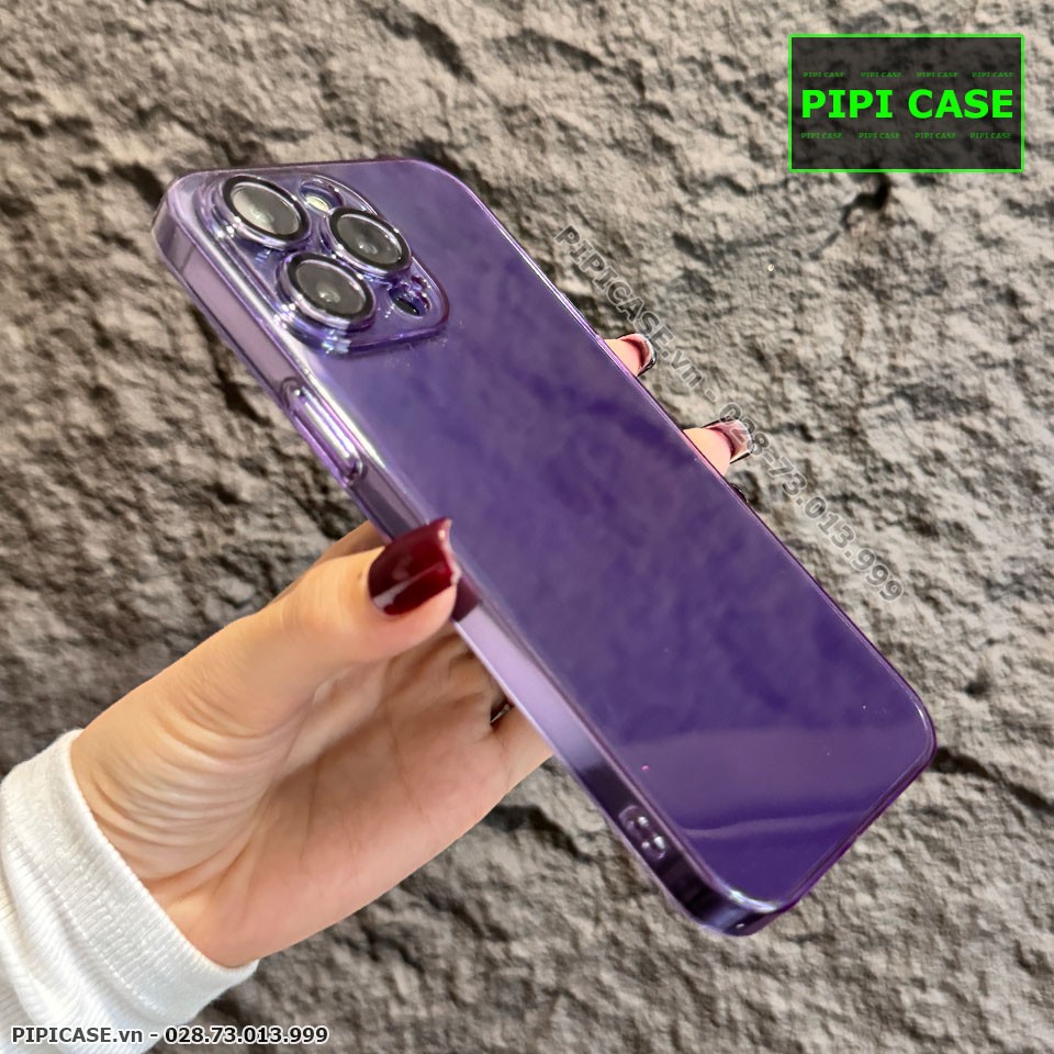 Ốp Lưng iPhone 13 Pro Max - Ping - Tím