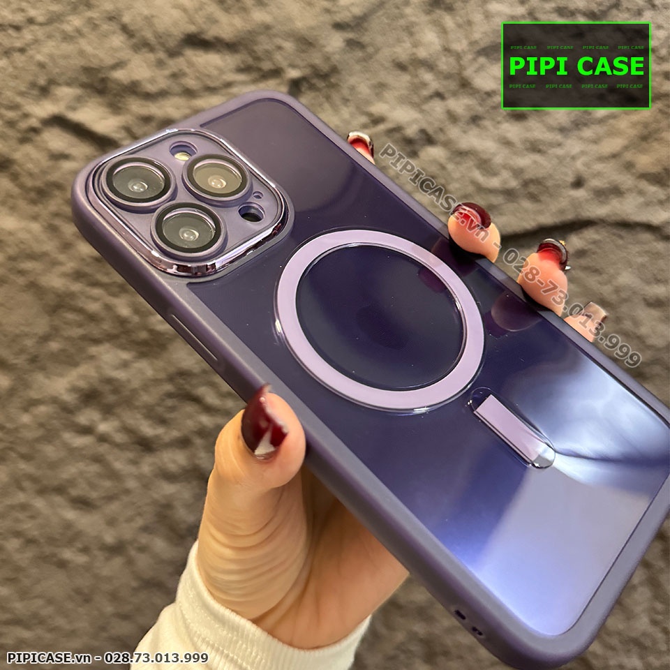 Ốp Lưng iPhone 13 Pro Max - Lane - Tím
