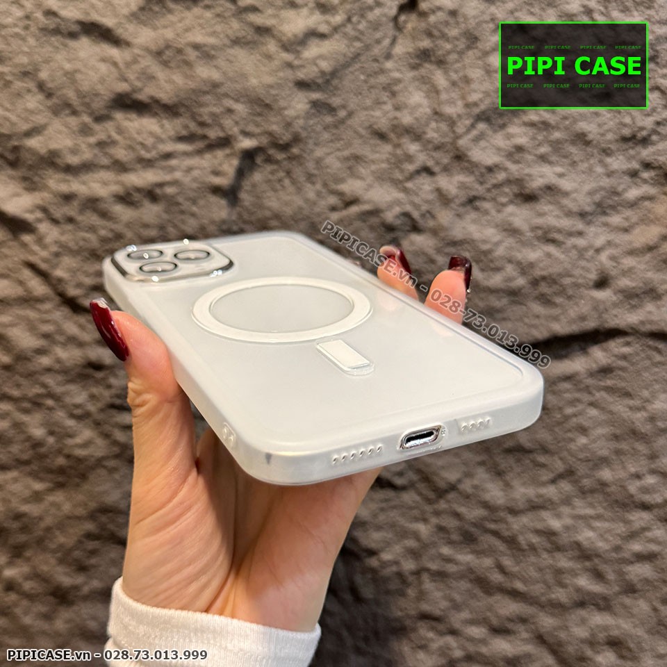 Ốp Lưng iPhone 12 Pro Max - Lane - Trắng