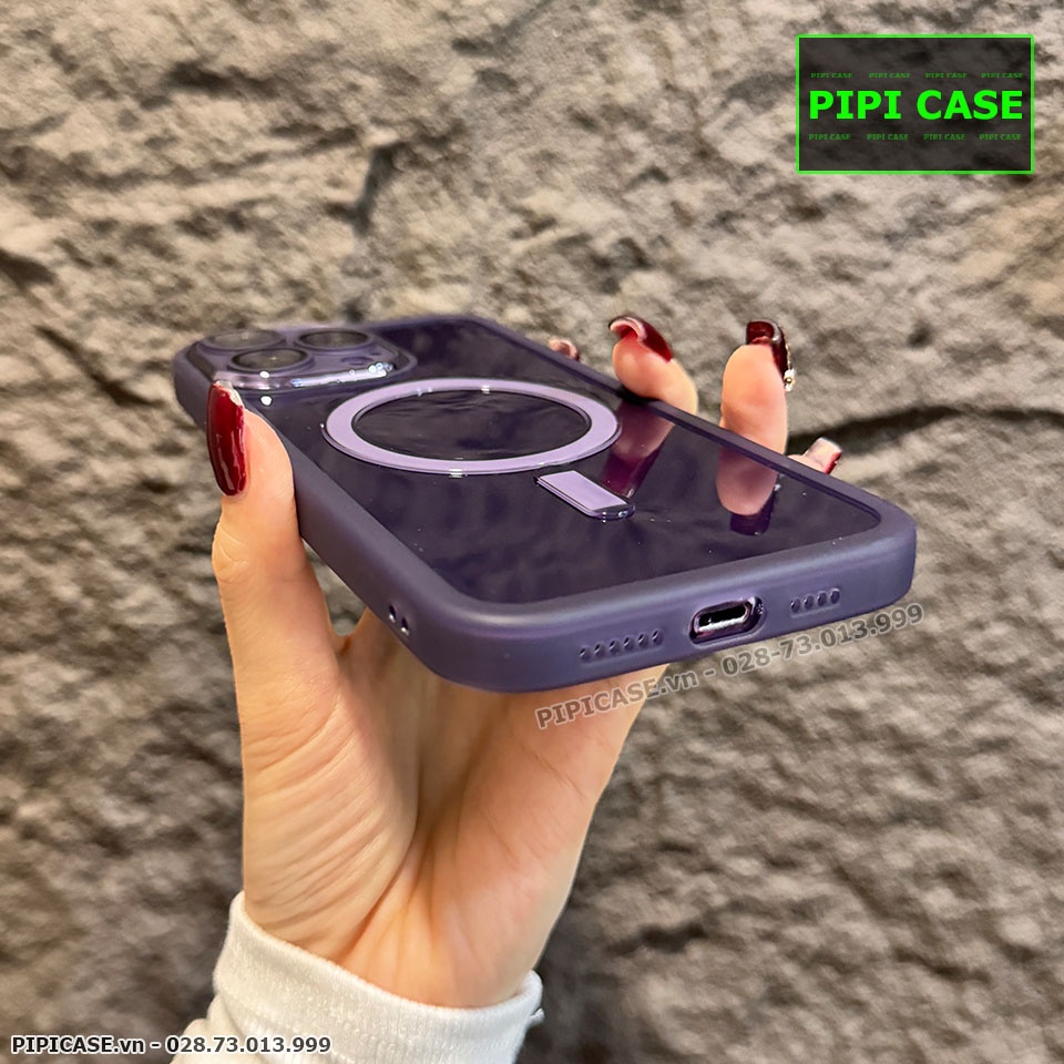 Ốp Lưng iPhone 13 Pro Max - Lane - Tím