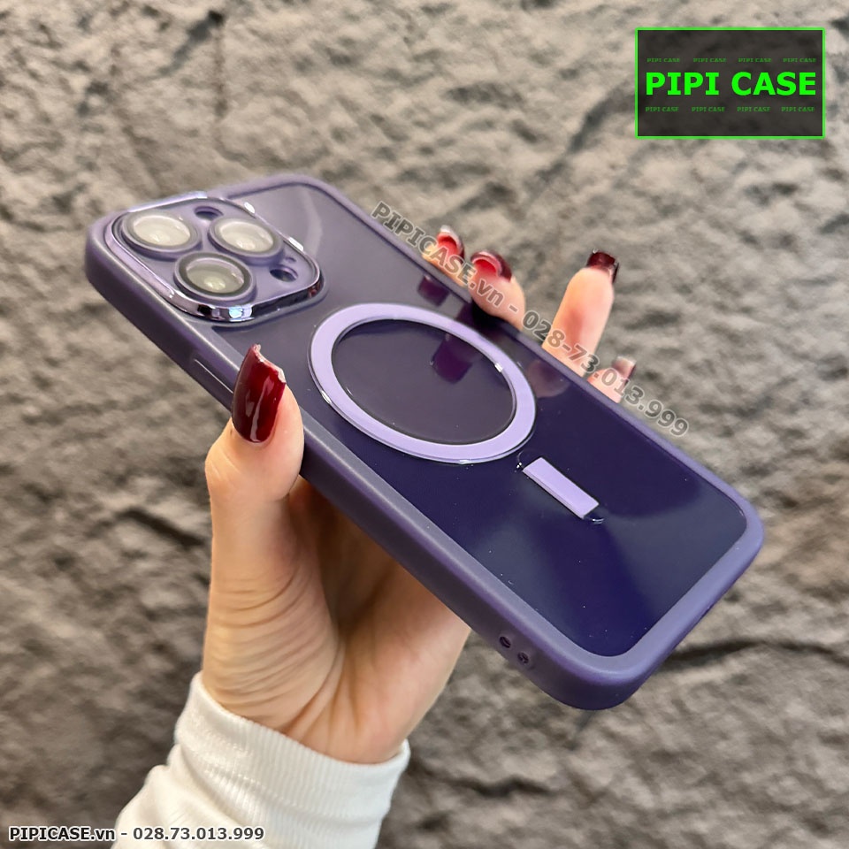 Ốp Lưng iPhone 13 Pro Max - Lane - Tím