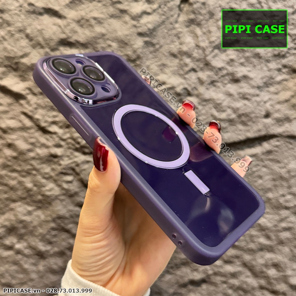 Ốp Lưng iPhone 13 Pro Max - Lane - Tím