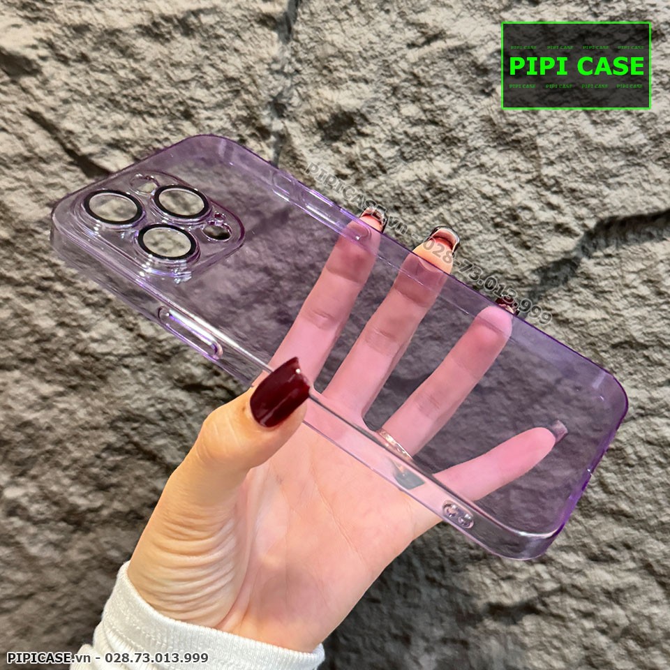 Ốp Lưng iPhone 13 Pro Max - Ping - Tím