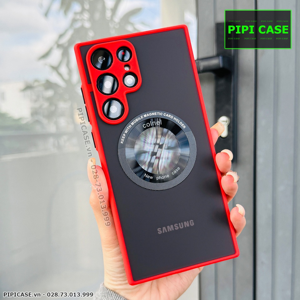 Ốp Lưng Samsung S22 Ultra 5G - Longer - Đỏ
