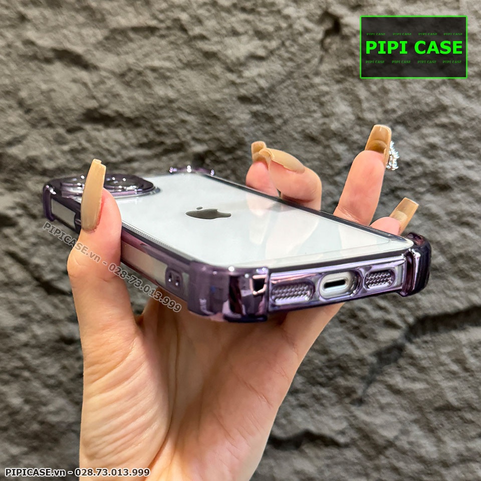Ốp Lưng iPhone 13 - Gu - Tím