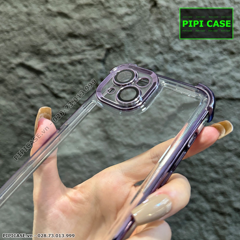 Ốp Lưng iPhone 13 - Gu - Tím