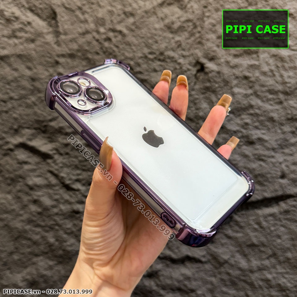 Ốp Lưng iPhone 13 - Gu - Tím