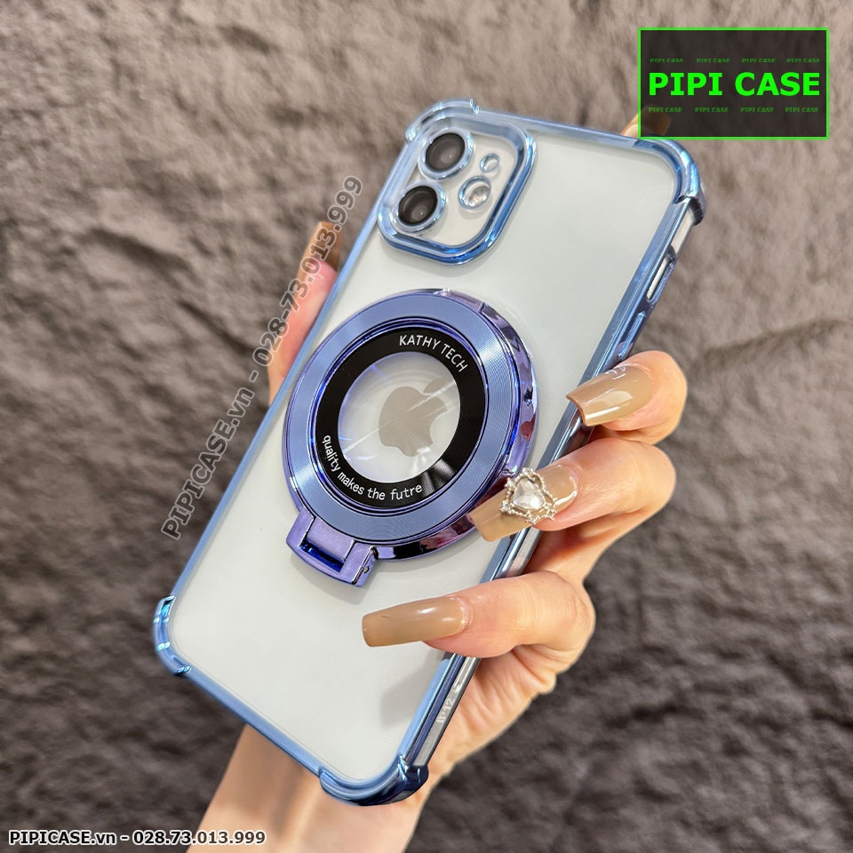Ốp Lưng iPhone 11 - Ven - Xanh Nhạt