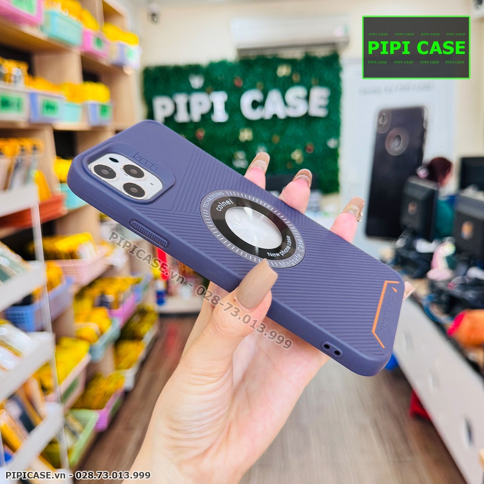 Ốp Lưng iPhone 11 Pro Max - Funny - Tím