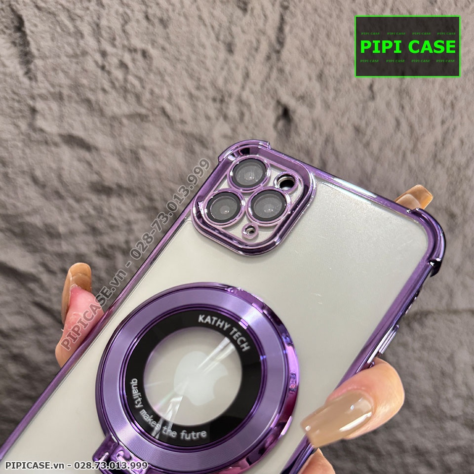 Ốp Lưng iPhone 11 Pro Max - Ven - Tím