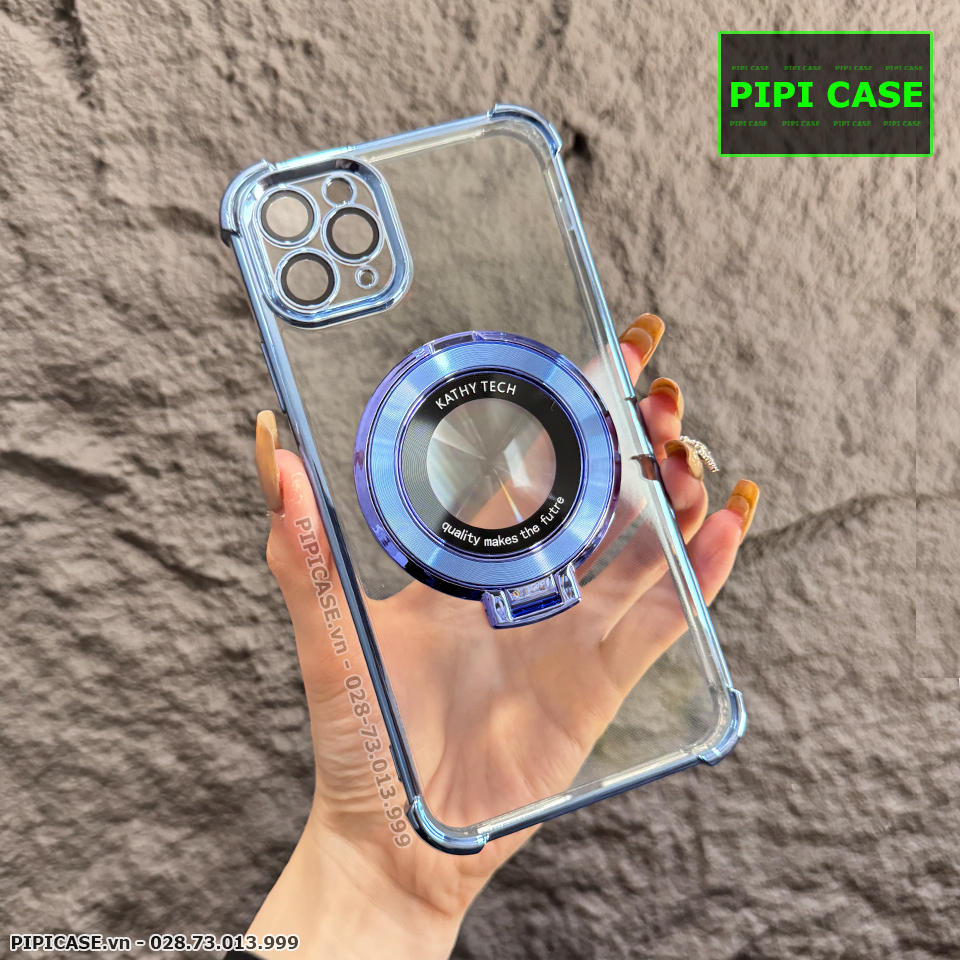 Ốp Lưng iPhone 11 Pro Max - Ven - Xanh Nhạt