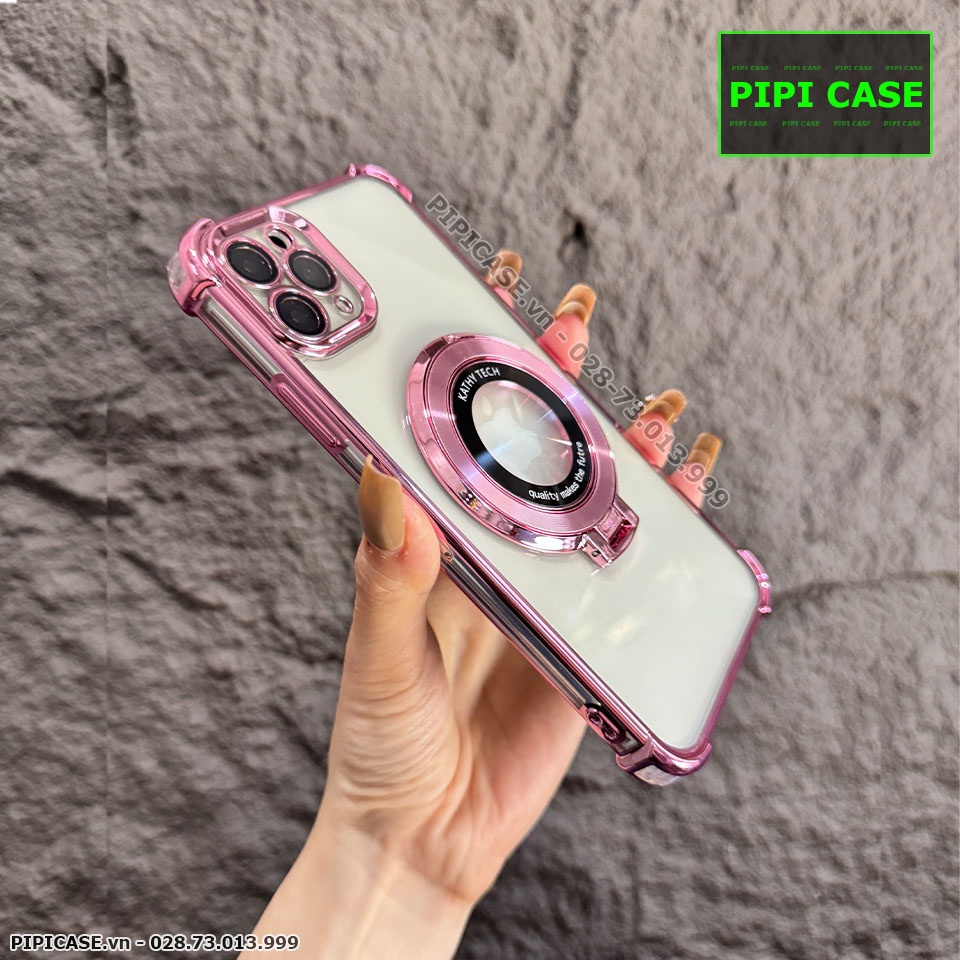 Ốp Lưng iPhone 11 Pro Max - Ven - Hồng