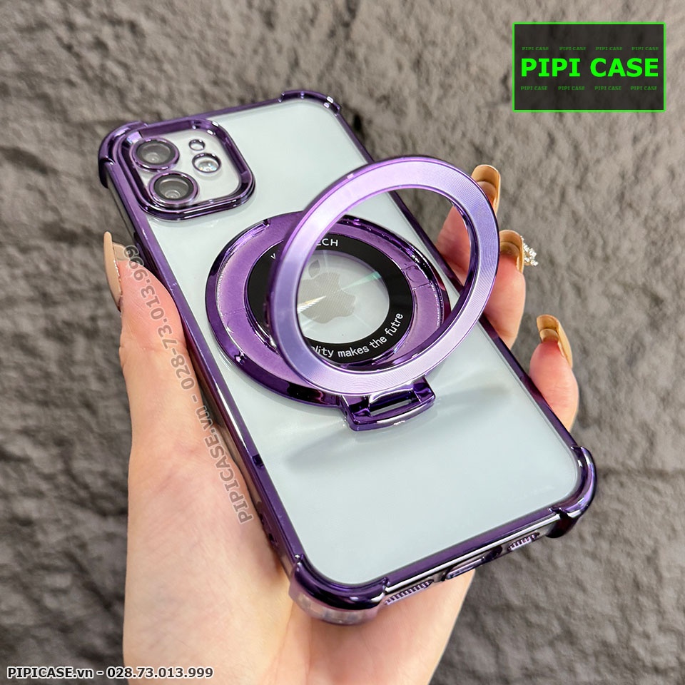 Ốp Lưng iPhone 12 - Ven - Tím