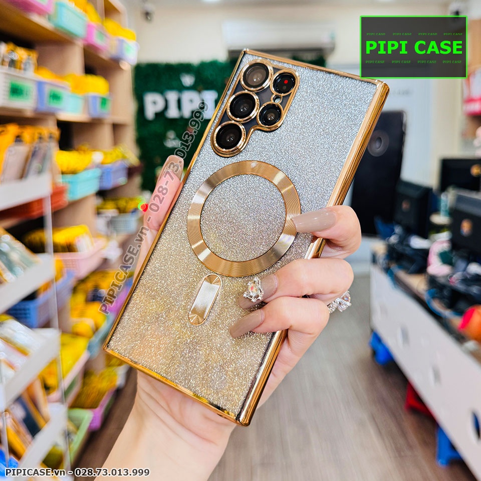 Ốp Lưng Samsung S22 Ultra 5G - Track - Vàng