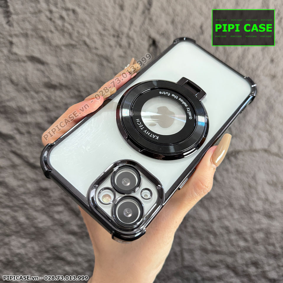 Ốp Lưng iPhone 13 - Ven - Đen