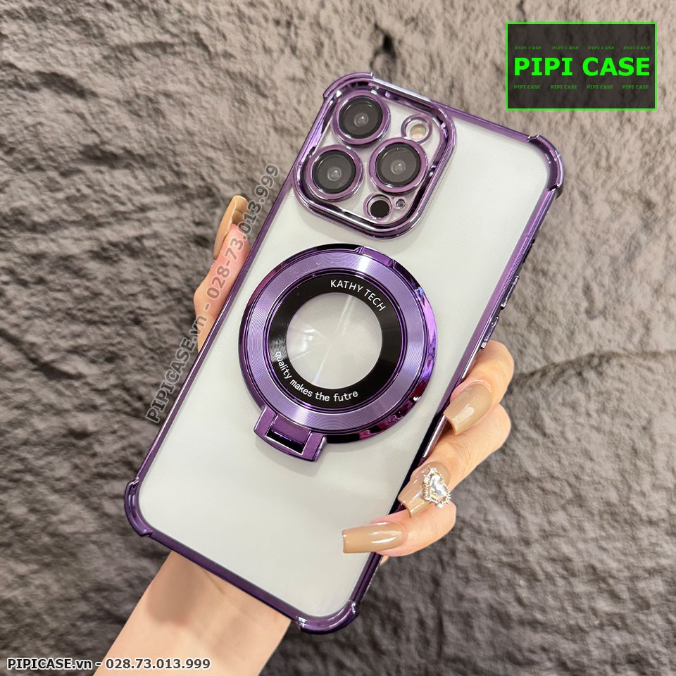 Ốp Lưng iPhone 12 Pro Max - Ven - Tím